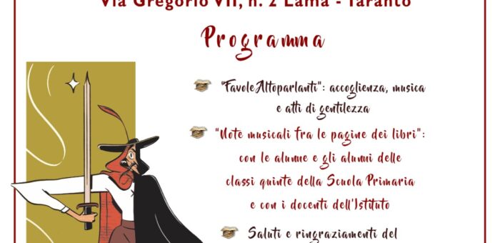 30 Novembre 2023: Inaugurazione della Biblioteca Alda Merini dell’IC G. Salvemini di Lama (TA)